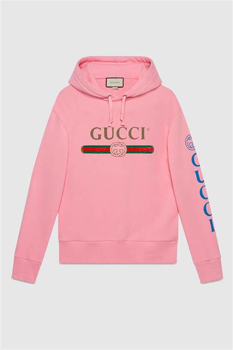 pink gucci hoodie cheap|original gucci hoodie.